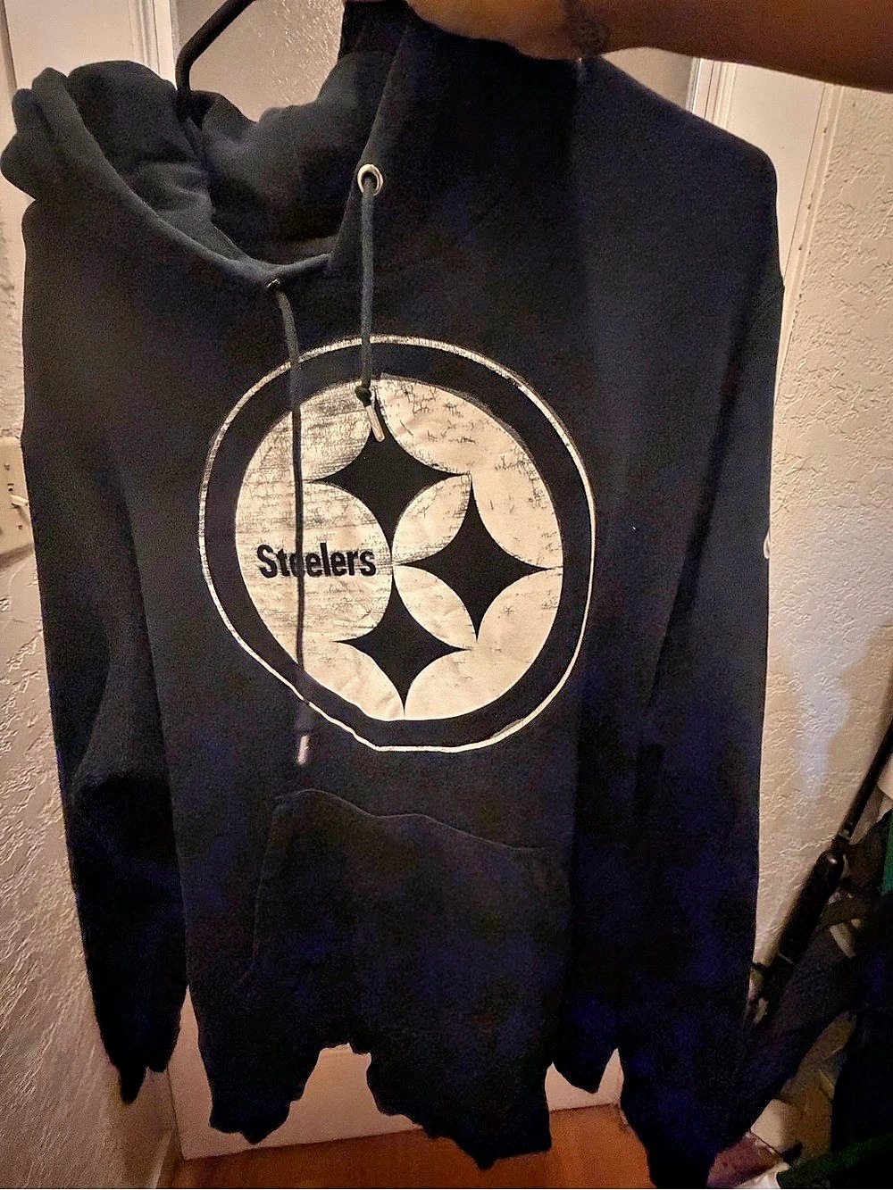 Nike Steelers Black & White XL Hoodie
